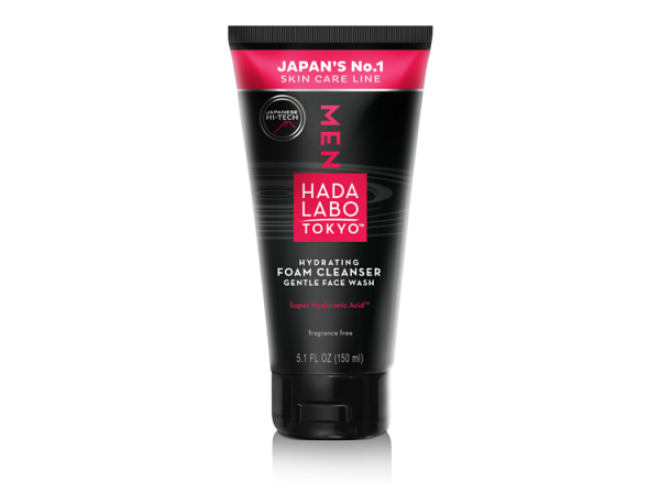 skincare-kbeauty-glowtime-hada labo for men gentle face wash hydrating foam cleanser