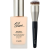 skincare-kbeauty-glowtime-clio kill cover new matte foundation and brush