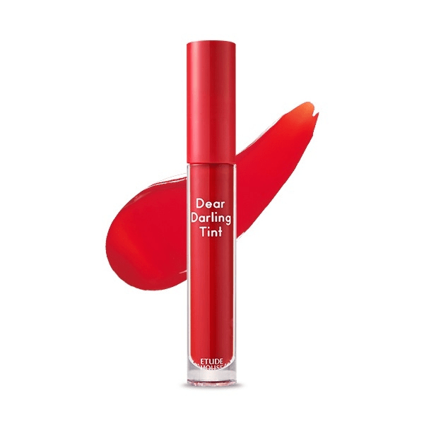 skincare-kbeauty-glowtime-etude house dear darling water gel tint chilly red