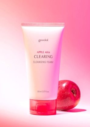 skincare-kbeauty-glowtime-goodal apple aha cleansing foam