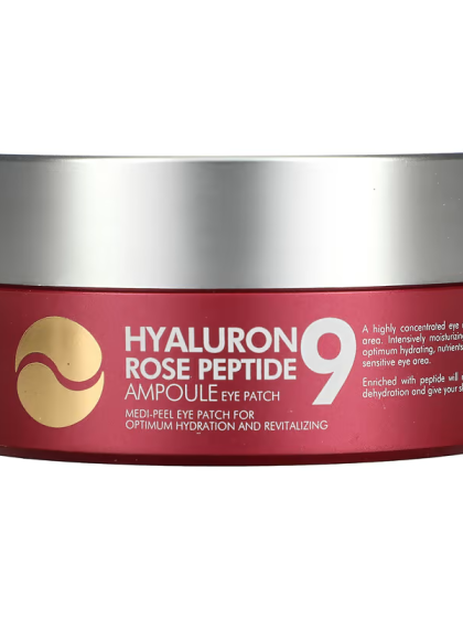skincare-kbeauty-glowtime-medi-peel hyaluron rose peptide Ampoule patch