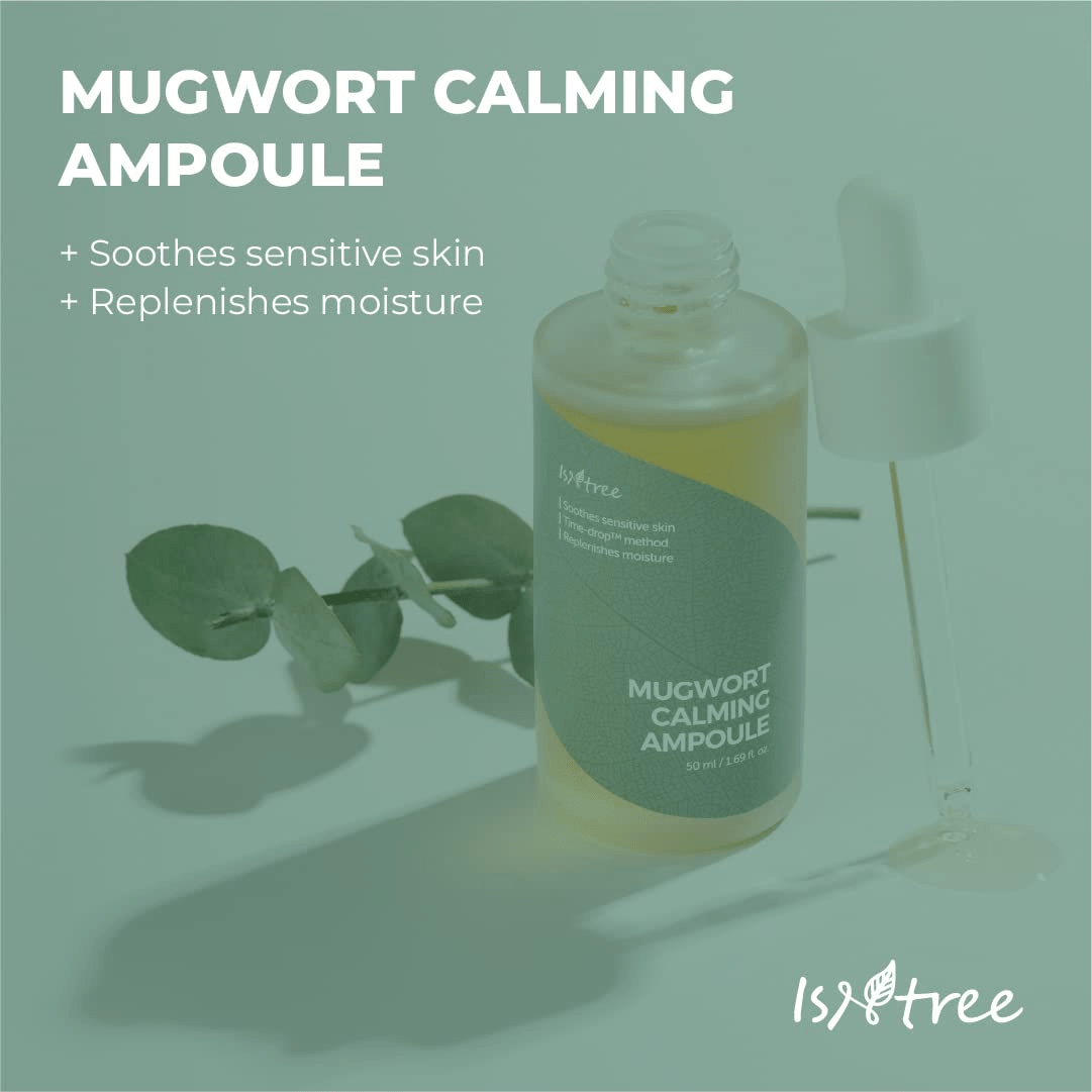 skincare-kbeauty-glowtime-isntree mugwort acalming ampoule