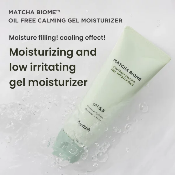 skincare-kbeauty-glowtime-heimish matcha biome oil free calming gel moisturizer