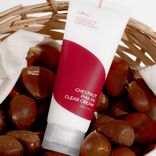 skincare-kbeauty-glowtime-isntree chestnut pha 5% clear cream