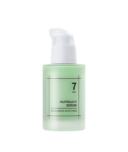 skincare-kbeauty-glowtime-numbuzin no 7 mild green soothing serum