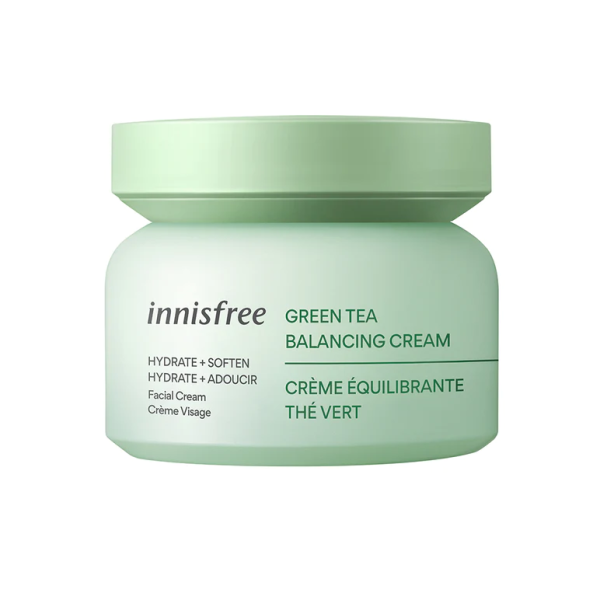 skincare-kbeauty-glowtime-innisfree green tea balancing cream