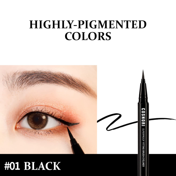skincare-kbeauty-glowtime-cosnori superproof fitting btrush eyeliner 01 black