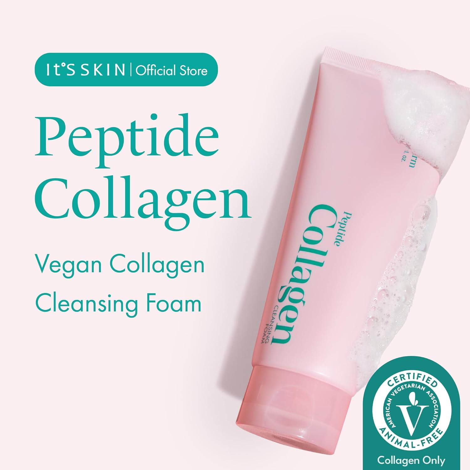 skincare-kbeauty-glowtime-its skin peptide collagen cleansing foam