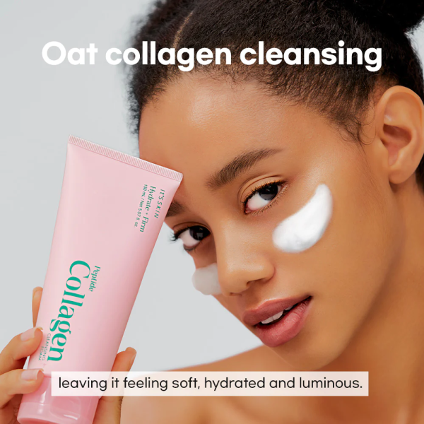 skincare-kbeauty-glowtime-it'sskin peptide collagen cleansing foam