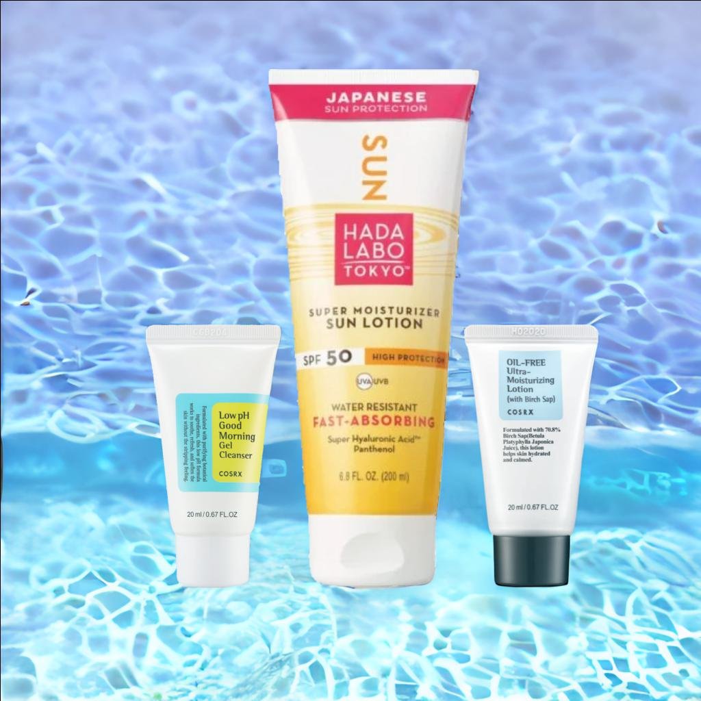 HADA LABO TOKYOSun Super Moisturizer Sun LotionSPF50200ml+Free Gift