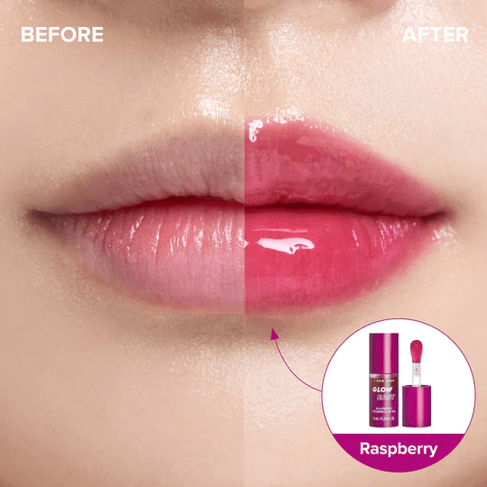 skincare-kbeauty-glowtime-i dew care glow easy raspberry vitamin C lip oil