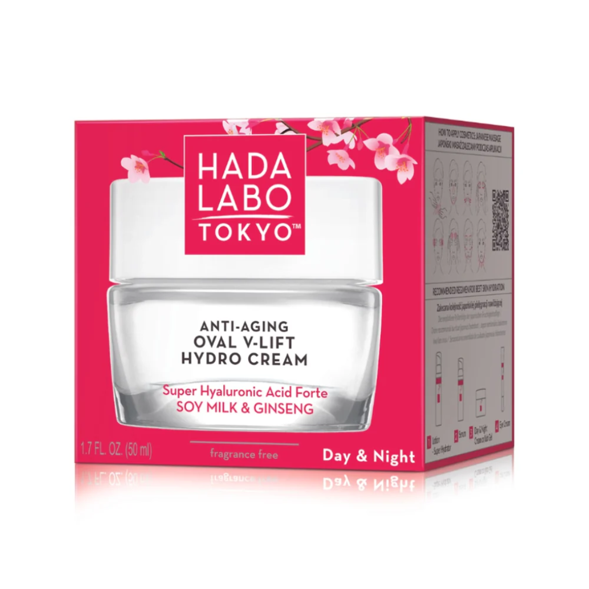 skincare-kbeauty-glowtime-red line anti aging oval v lift hydro cream
