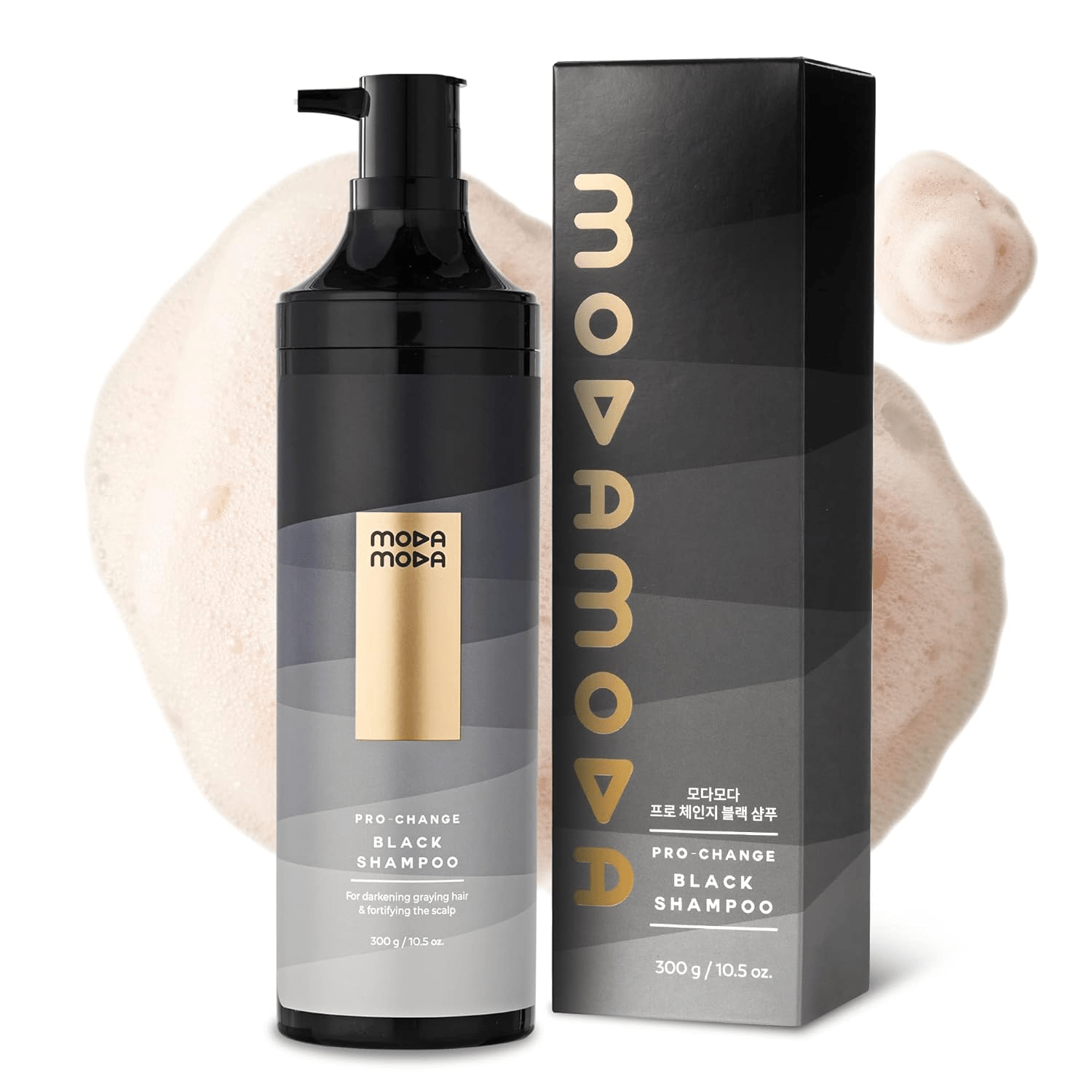 skincare-kbeauty-glowtime-moda moda pro change black shampoo