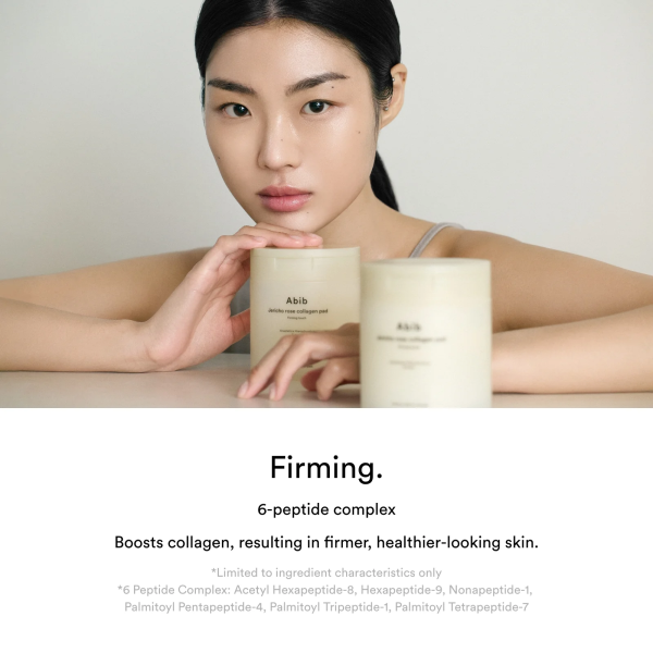 skincare-kbeauty-glowtime-abib Jericho Rose Collagen Pad Firimng TOuch