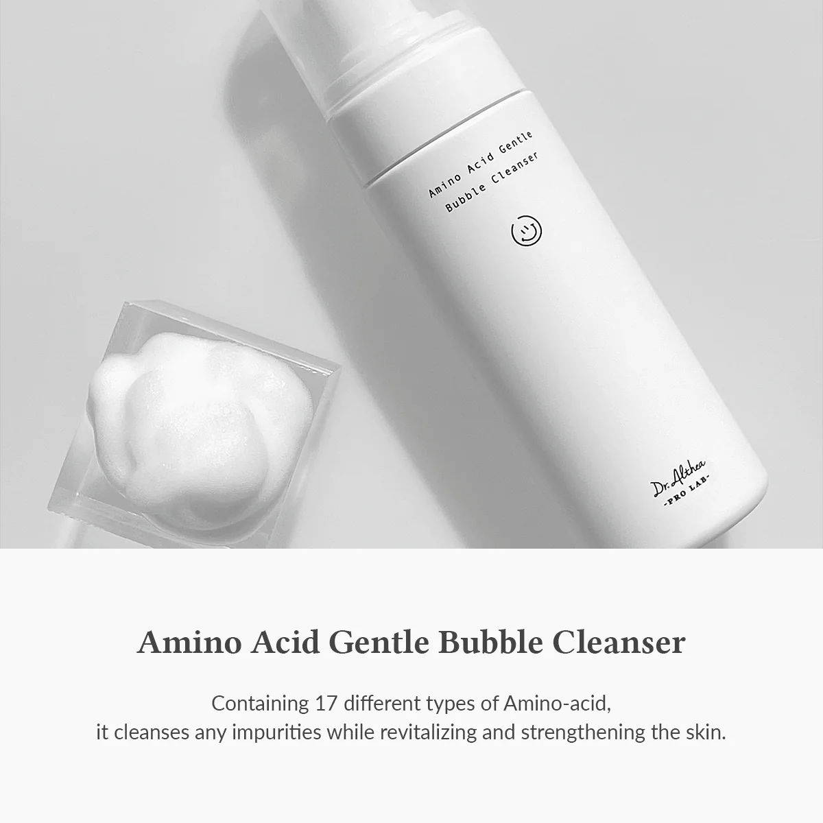 skincare-kbeauty-glowtime-dr althea amino acid gentle bubble cleanser