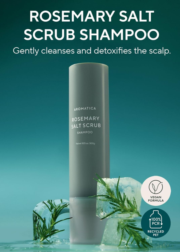 skincare-kbeauty-glowtime-aromatica rosemary salt scrub shampoo