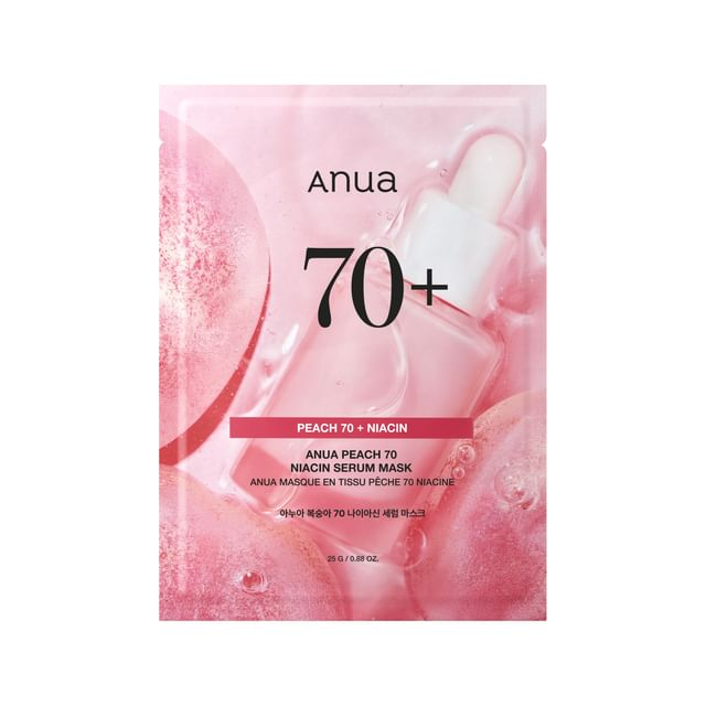 skincare-kbeauty-glowtime-anua peach 70 niacin serum mask