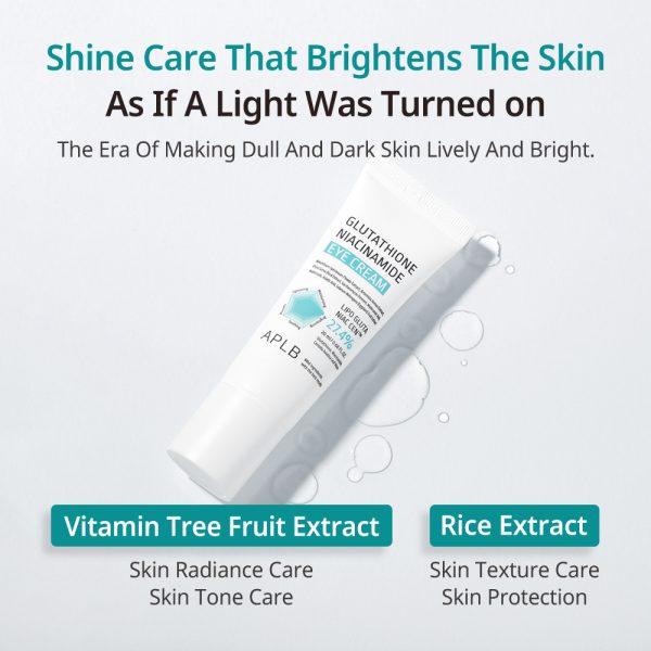 aplb glutathione niacinamide eye cream review APLB Glutathione Niacinamide Eye Cream 20ml main image 0