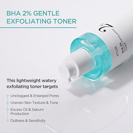 skincare-kbeauty-glowtime-anua BHA 2% Gentle Exfoliating toner