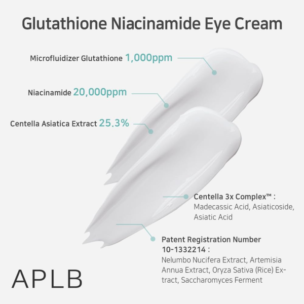 skincare-kbeauty-glowtime-alpb glutathione niacinamide eye cream