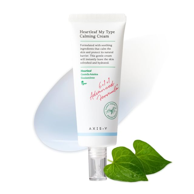 skincare-kbeauty-glowtime-axis y heartleaf my type calming cream