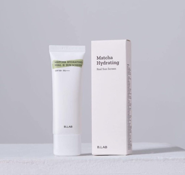 skincare-kbeauty-glowtime-b lab matcha hydrating real sun screen