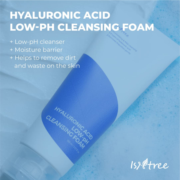 skincare-kbeauty-glowtime-isntree hyaluronic acid cleanser