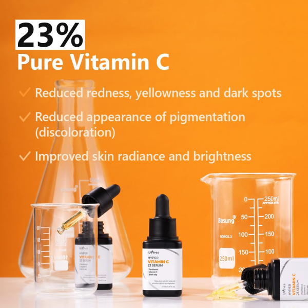 skincare-kbeauty-glowtime-isntree hyper vitamin C 23 seru
