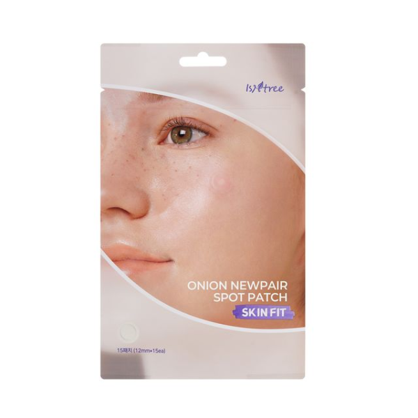 skincare-kbeauty-glowtime-isntree onion newpair patch skin fit