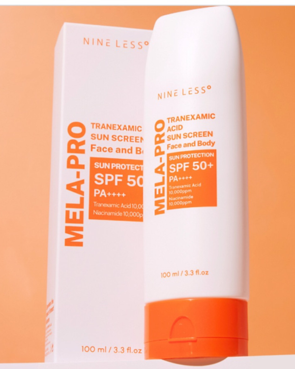 skincare-kbeauty-glowtime-nineless mela pro tranexanic acid sun screen