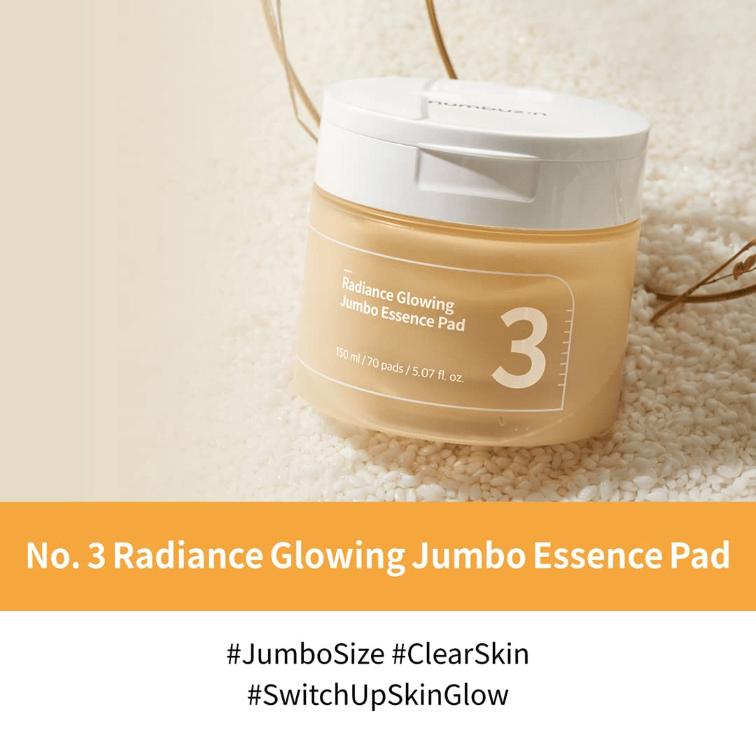 skincare-kbeauty-glowtime-glowtime numbuzin no 3 radiance glowing jumbo essence pad