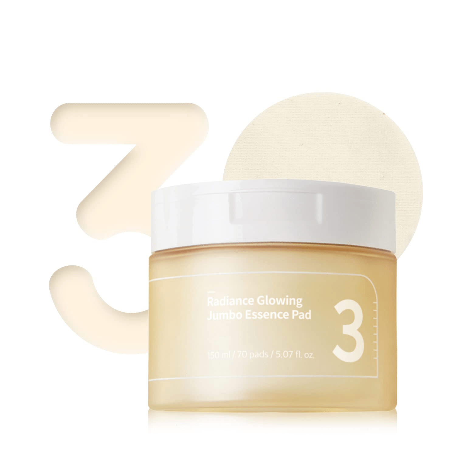 skincare-kbeauty-glowtime-glowtime numbuzin no 3 radiance glowing jumbo essence pad