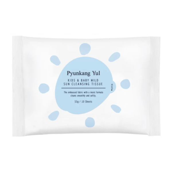 skincare-kbeauty-glowtime-Pyunkang yul kids and baby mild sun cleansing tissue