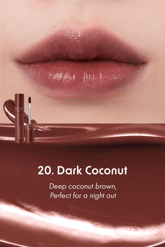 skincare-kbeauty-glowtime-round&nd juicy lasting tint 20 dark coconut