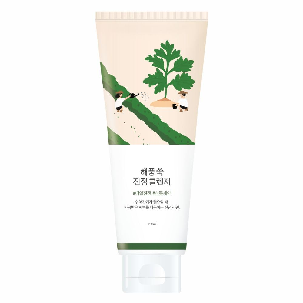 skincare-kbeauty-glowtime-round lab mugwort calming cleanser