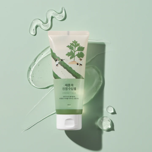 skincare-kbeauty-glowtime-round lab mugwort calming soothing gel