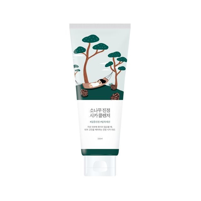 skincare-kbeauty-glowtime-round lab pine calming cica cleanser