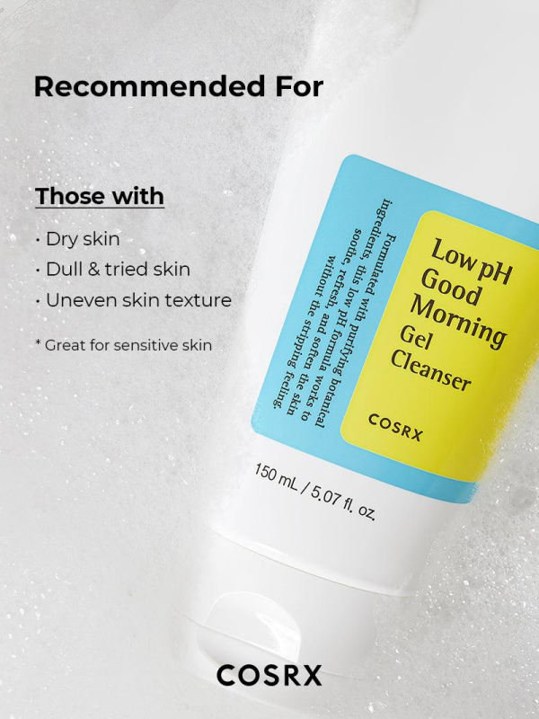 skincare-kbeauty-glowtime-cosrx low ph good morning gel cleanser