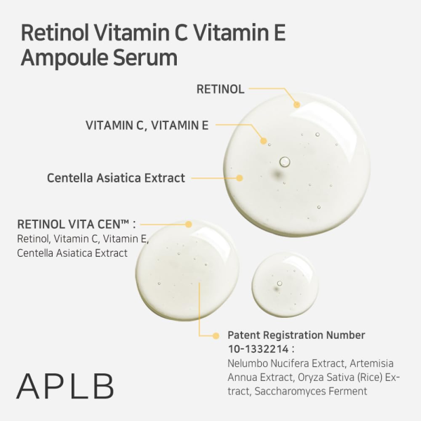 skincare-kbeauty-glowtime-aplb retinol vitamin c vitamin e ampoule serum