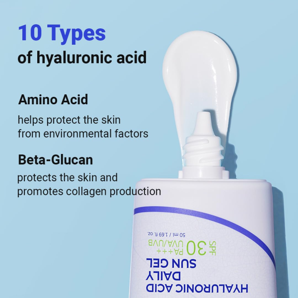 skincare-kbeauty-glowtime-isntree hyaluronic acid daily sun gel