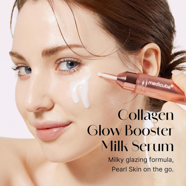 skincare-kbeauty-glowtime-medicube collagen glow booster milk serum