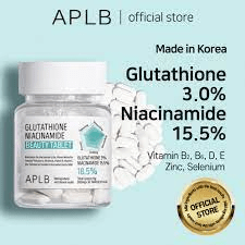 skincare-kbeauty-glowtime aplb glutahtione niacinamide beuaty tablet