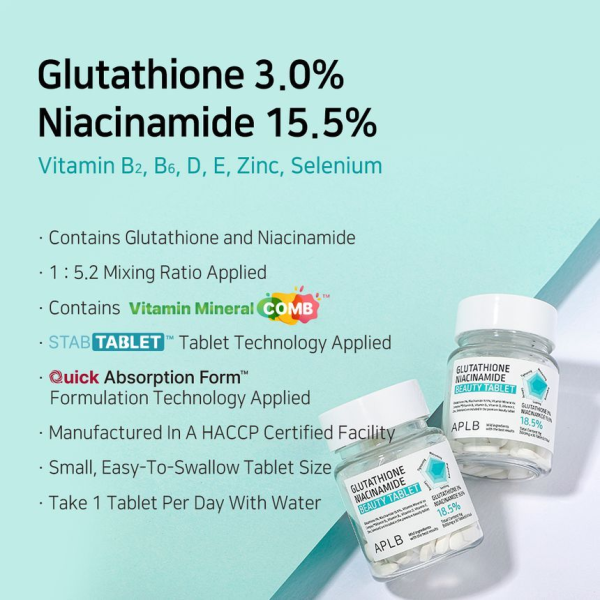 skincare-kbeauty-glowtime aplb glutahtione niacinamide beuaty tablet