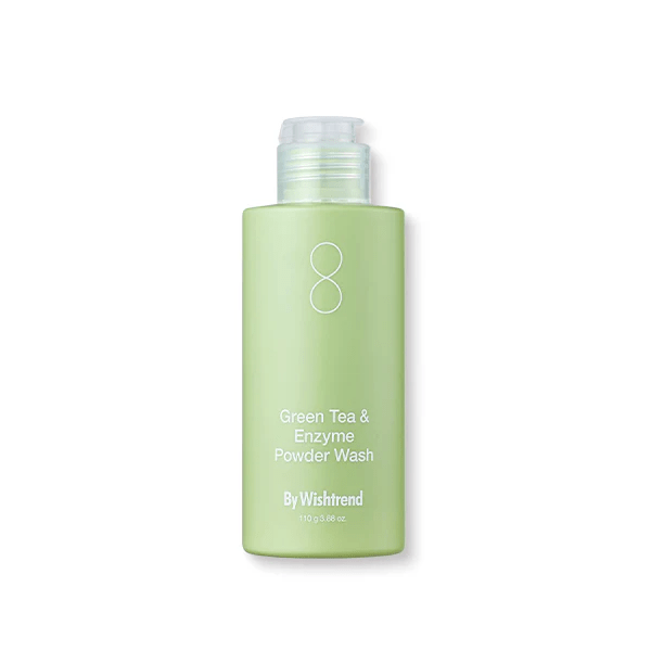 skincare-kbeauty-glowtime-by wishtrend green tea and enzyme powder wash