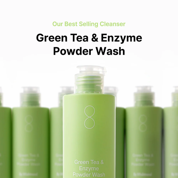 skincare-kbeauty-glowtime-by wishtrend green tea and enzyme powder wash