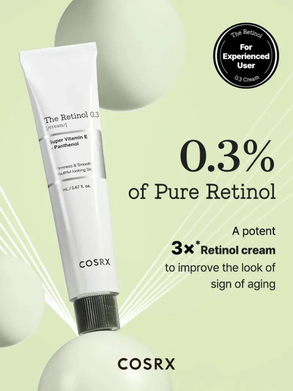 skincare-kbeauty-glowtime-cosrx the retinol 0.3 Cream