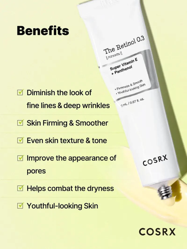 skincare-kbeauty-glowtime-cosrx the retinol 0.3 Cream