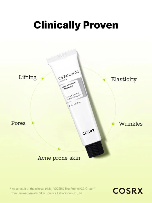 skincare-kbeauty-glowtime-cosrx the retinol 0.3 Cream