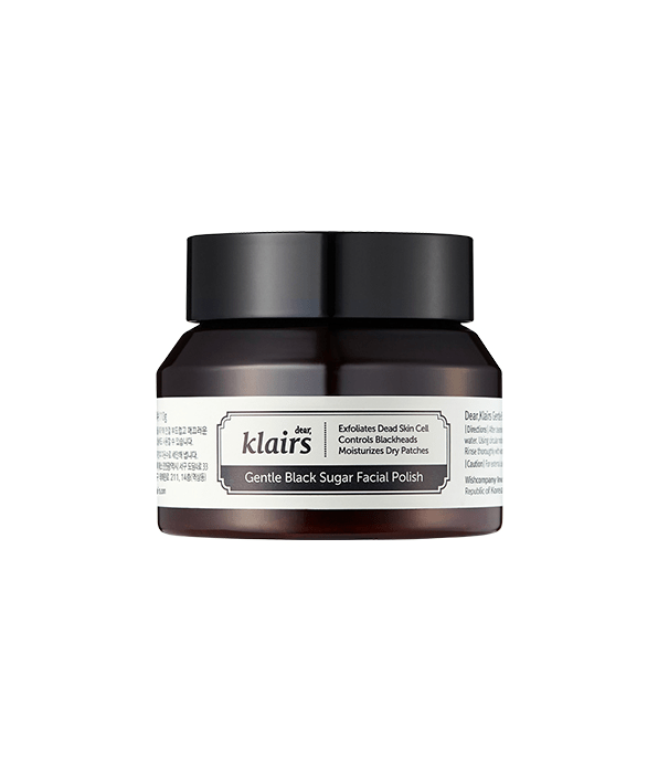 skincare-kbeauty-glowtime-dear klairs gentle black sugar facial polish