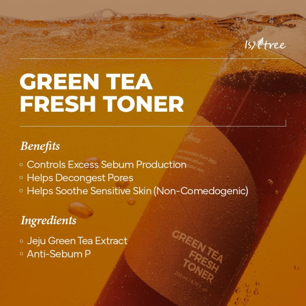 skincare-kbeauty-glowtime isntree green tea fresh toner